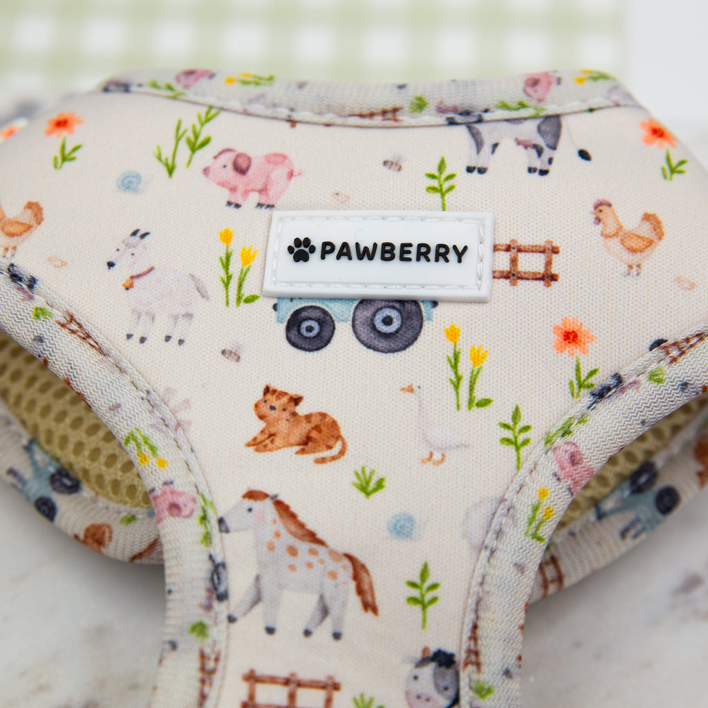 нагръдник куче фермата pawberry nagradnik kuche кучешки регулируем принт аксесоари за кучета българия