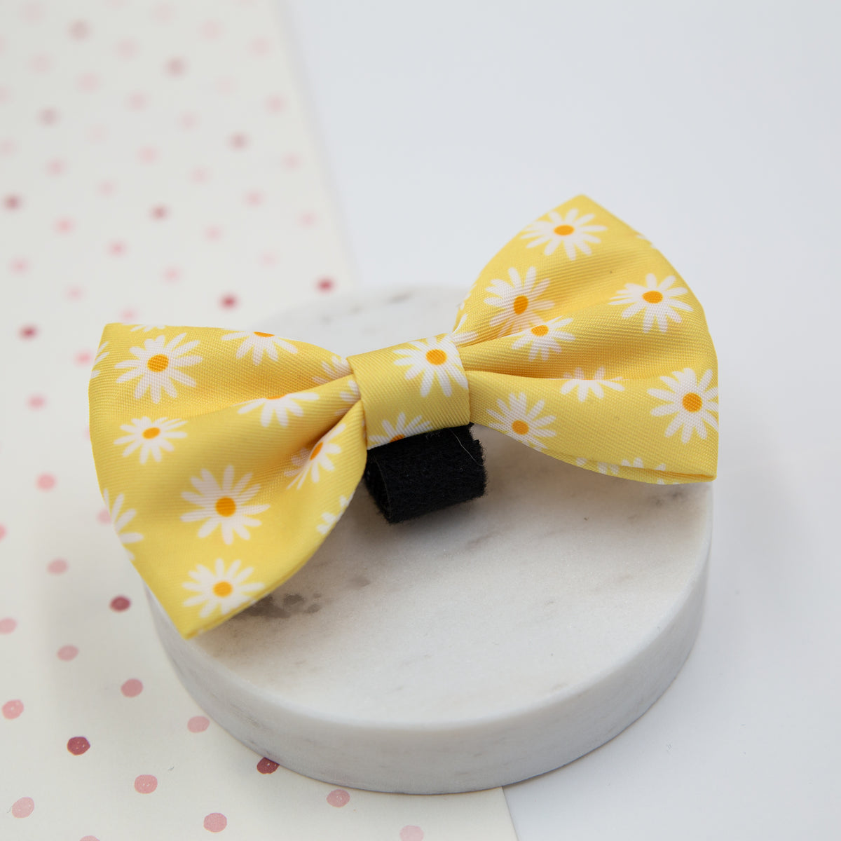 панделка куче daisy love pawberry pandelka kuche кучешки маргаритки жълта цветна украса българия